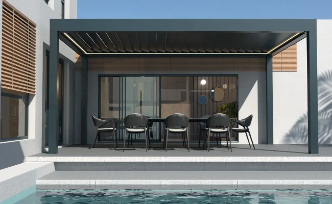 pergola bioclimatica roua shading 1